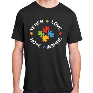 TEACH LOVE HOPE INSPIRE Adult ChromaSoft Performance T-Shirt