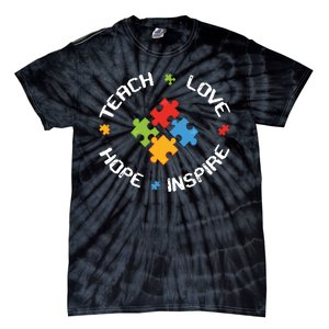 TEACH LOVE HOPE INSPIRE Tie-Dye T-Shirt