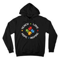 TEACH LOVE HOPE INSPIRE Tall Hoodie