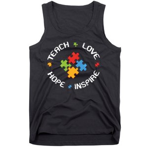 TEACH LOVE HOPE INSPIRE Tank Top