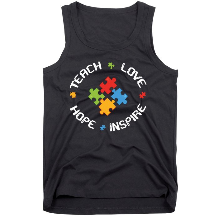 TEACH LOVE HOPE INSPIRE Tank Top