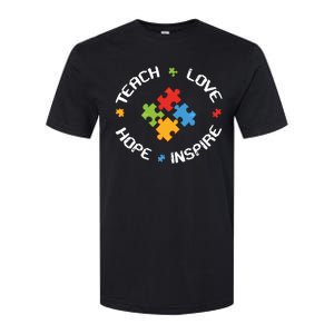 TEACH LOVE HOPE INSPIRE Softstyle CVC T-Shirt