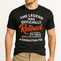 The Legend Has Retired Officer Officially Retirement Cooling Performance Crew T-Shirt