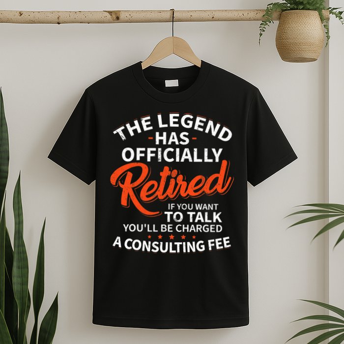 The Legend Has Retired Officer Officially Retirement T-Shirt