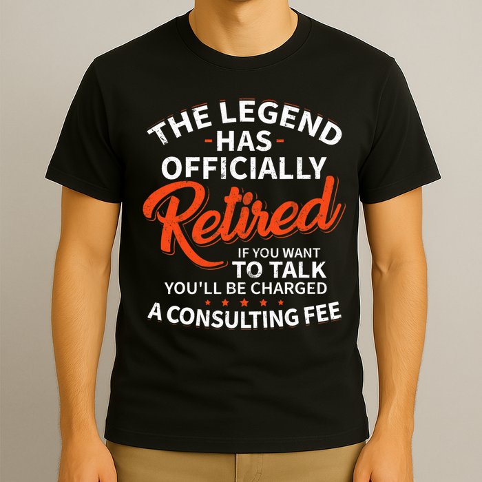 The Legend Has Retired Officer Officially Retirement T-Shirt