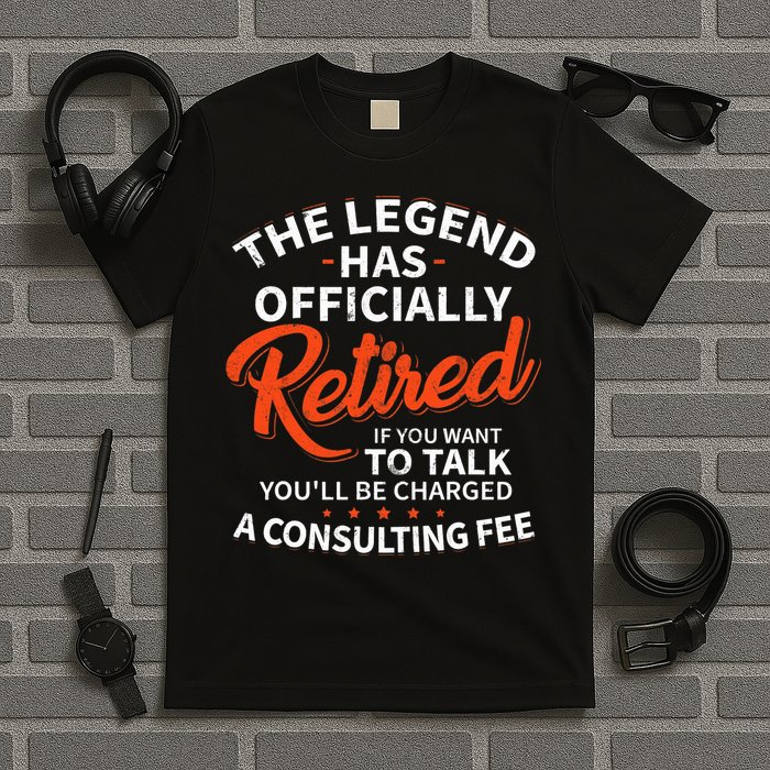 The Legend Has Retired Officer Officially Retirement T-Shirt