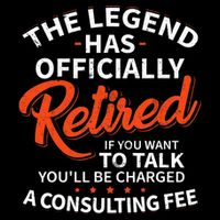 The Legend Has Retired Officer Officially Retirement T-Shirt
