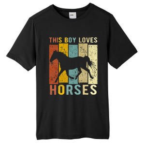 This Loves Horses Horse Tall Fusion ChromaSoft Performance T-Shirt