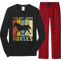 This Loves Horses Horse Long Sleeve Pajama Set