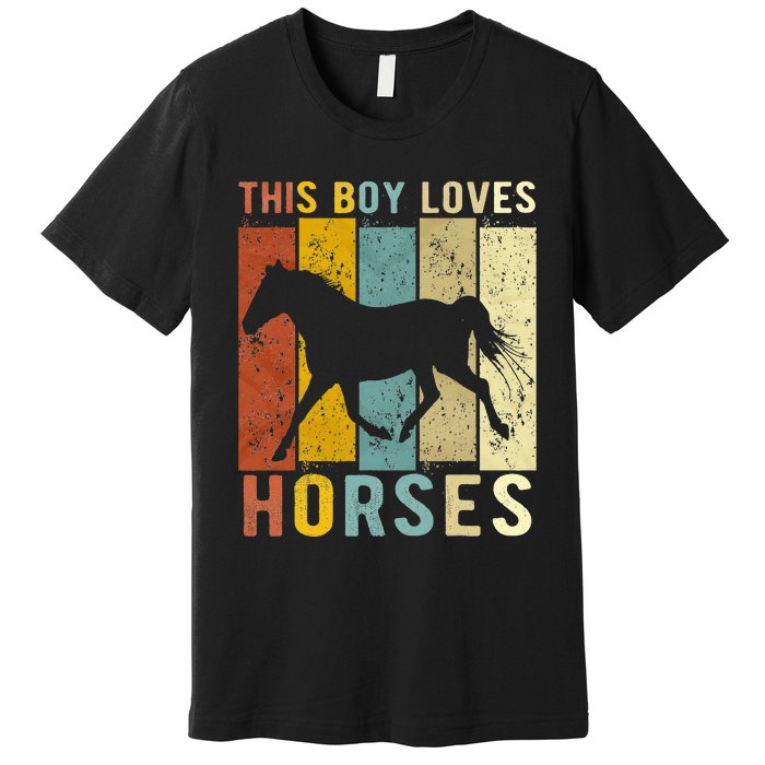 This Loves Horses Horse Premium T-Shirt