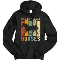 This Loves Horses Horse Tie Dye Hoodie