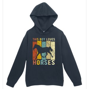 This Loves Horses Horse Urban Pullover Hoodie