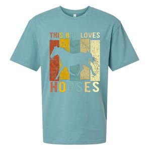 This Loves Horses Horse Sueded Cloud Jersey T-Shirt