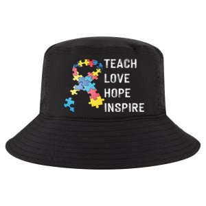 TEACH LOVE HOPE INSPIRE Cool Comfort Performance Bucket Hat