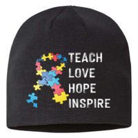 TEACH LOVE HOPE INSPIRE Sustainable Beanie