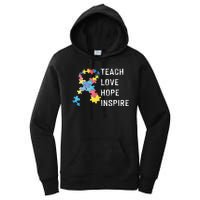 TEACH LOVE HOPE INSPIRE Women's Pullover Hoodie