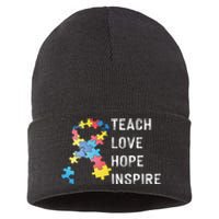 TEACH LOVE HOPE INSPIRE Sustainable Knit Beanie