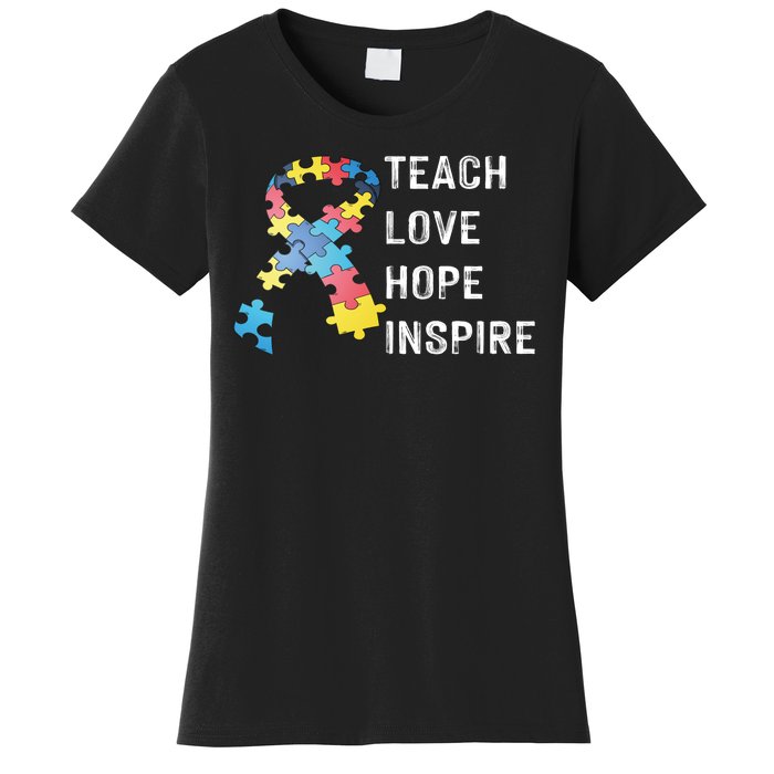 TEACH LOVE HOPE INSPIRE Women's T-Shirt