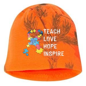 TEACH LOVE HOPE INSPIRE Kati - Camo Knit Beanie