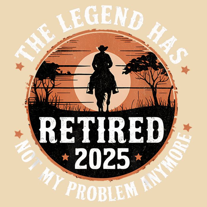 The Legend Has Retired 2025 Not My Problem Anymore.Pnufqfik Drawstring Bag