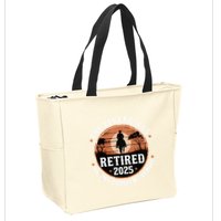 The Legend Has Retired 2025 Not My Problem Anymore.Pnufqfik Zip Tote Bag
