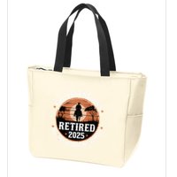 The Legend Has Retired 2025 Not My Problem Anymore.Pnufqfik Zip Tote Bag