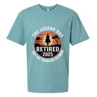 The Legend Has Retired 2025 Not My Problem Anymore.Pnufqfik Sueded Cloud Jersey T-Shirt