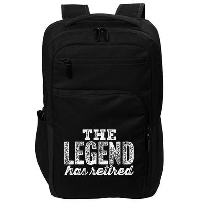 The Legend Has Retired Impact Tech Backpack