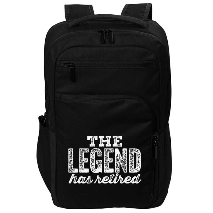 The Legend Has Retired Impact Tech Backpack