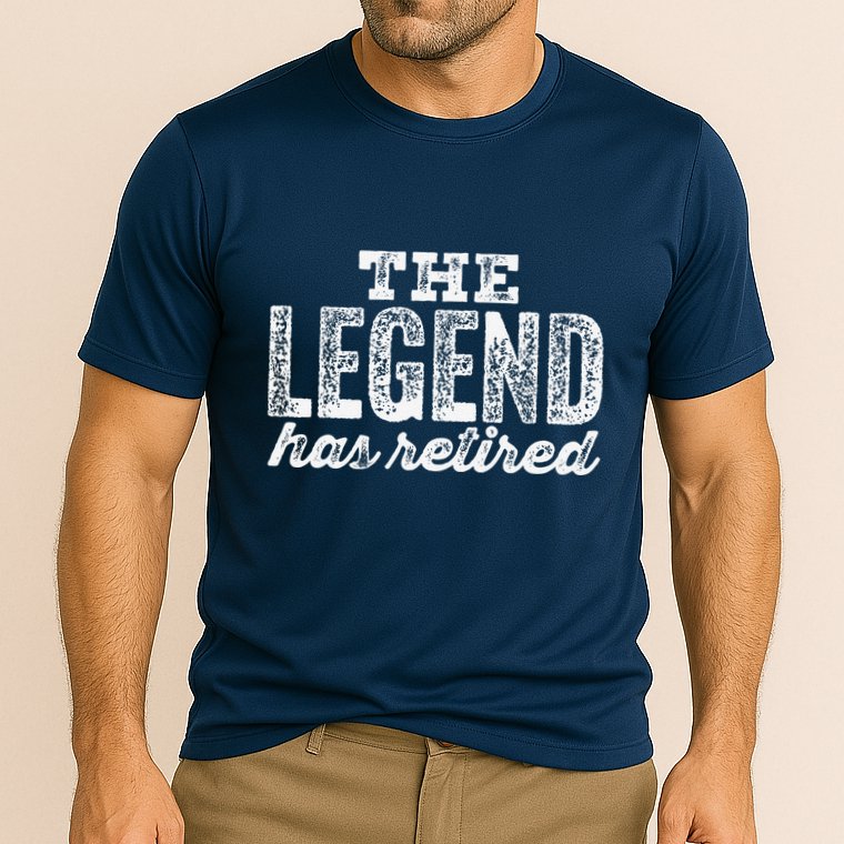 The Legend Has Retired Performance Shirt