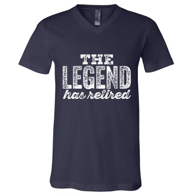 The Legend Has Retired V-Neck T-Shirt