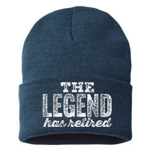 The Legend Has Retired Sustainable Knit Beanie