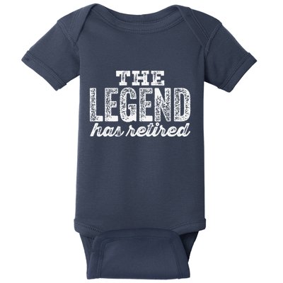 The Legend Has Retired Baby Bodysuit