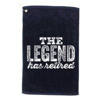 The Legend Has Retired Golf Towel