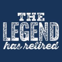 The Legend Has Retired Women's Crop Top Tee