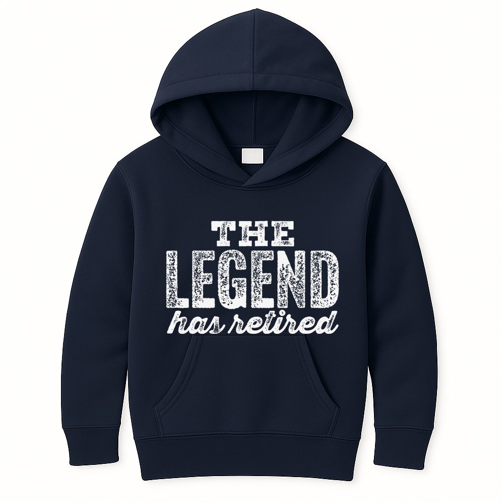 The Legend Has Retired Kids Hoodie
