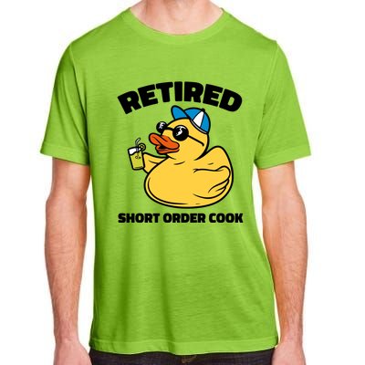 The Legend Has Retired Short Order Cook Meaningful Gift Adult ChromaSoft Performance T-Shirt