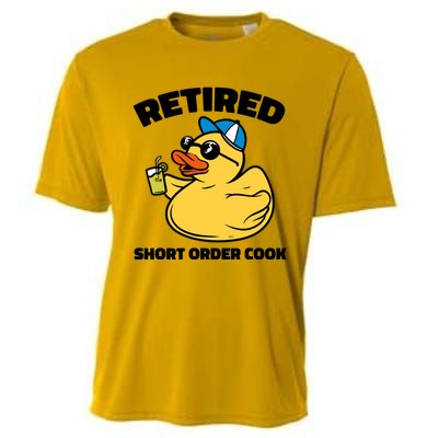 The Legend Has Retired Short Order Cook Meaningful Gift Cooling Performance Crew T-Shirt