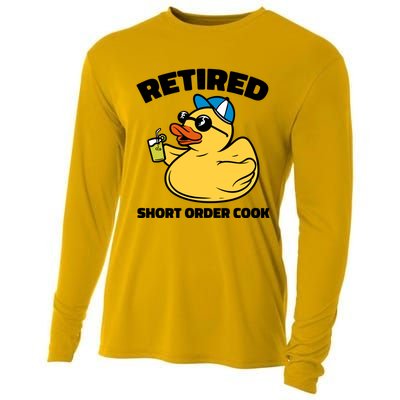 The Legend Has Retired Short Order Cook Meaningful Gift Cooling Performance Long Sleeve Crew