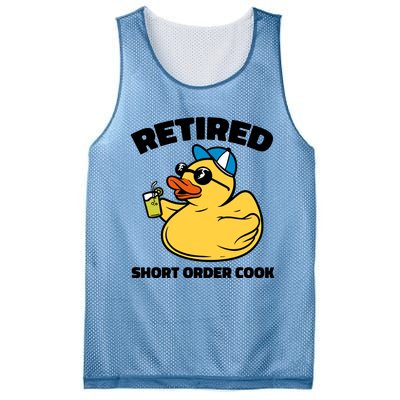 The Legend Has Retired Short Order Cook Meaningful Gift Mesh Reversible Basketball Jersey Tank