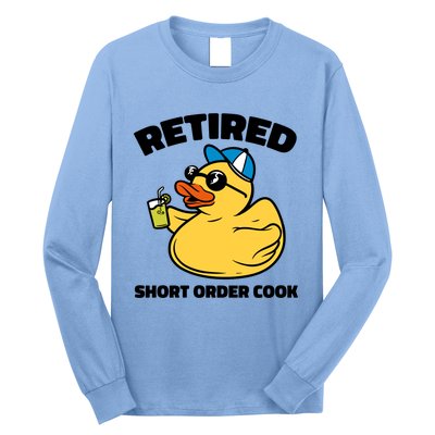 The Legend Has Retired Short Order Cook Meaningful Gift Long Sleeve Shirt