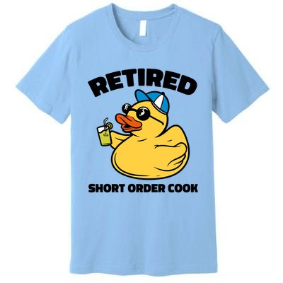 The Legend Has Retired Short Order Cook Meaningful Gift Premium T-Shirt