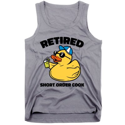 The Legend Has Retired Short Order Cook Meaningful Gift Tank Top