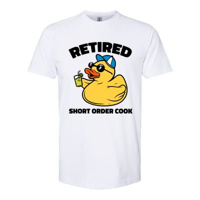 The Legend Has Retired Short Order Cook Meaningful Gift Softstyle CVC T-Shirt