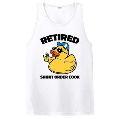 The Legend Has Retired Short Order Cook Meaningful Gift PosiCharge Competitor Tank