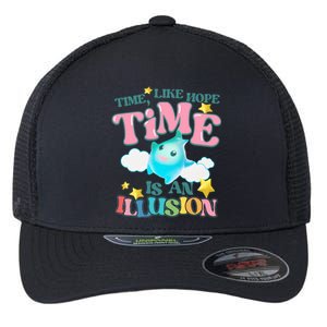 Time Like Hope Is An Illusion Lumalee Blue Luma Star Flexfit Unipanel Trucker Cap