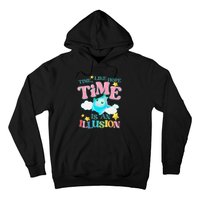 Time Like Hope Is An Illusion Lumalee Blue Luma Star Hoodie