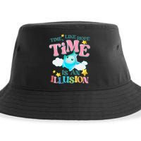 Time Like Hope Is An Illusion Lumalee Blue Luma Star Sustainable Bucket Hat