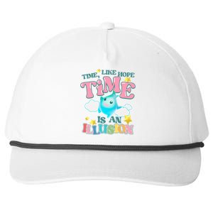 Time Like Hope Is An Illusion Lumalee Blue Luma Star Snapback Five-Panel Rope Hat