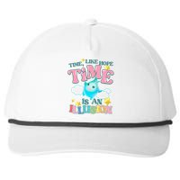 Time Like Hope Is An Illusion Lumalee Blue Luma Star Snapback Five-Panel Rope Hat